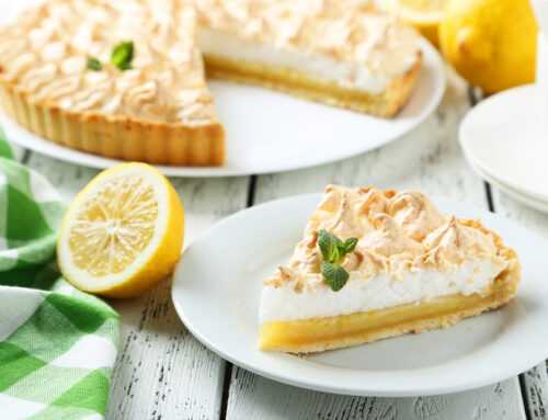 Lemon Pie exprés con masa de galletitas Turimar Mantekitas